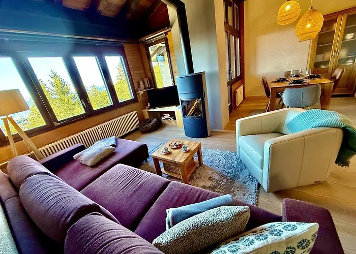 52 5 Spacious Alpe Des Chaux * Gryon